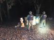 BPFron apreende mais de uma tonelada de maconha em Terra Roxa (PR), durante a Operação Hórus