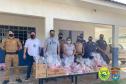 Cerca de 450 caixas de chocolates são arrecadados pela PM em Maringá e Sarandi para ação de Páscoa