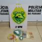 No Sudoeste do estado, PM encaminha cinco pessoas e apreende duas armas de fogo, 130 gramas de maconha e 80 pedras de crack