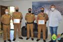 Dupla de policiais militares de Sarandi (PR) recebem Moção de Louvor e Reconhecimento da Câmara Municipal, após ato honroso