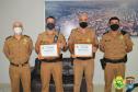 Dupla de policiais militares de Sarandi (PR) recebem Moção de Louvor e Reconhecimento da Câmara Municipal, após ato honroso