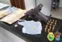 Homem é preso pela PM portando uma pistola e 14 munições em Marialva, no Noroeste do estado