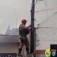 PM do BPRv salva quatro pessoas de incêndio em um restaurante no Noroeste do estado