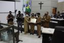 Comandante Geral da PMPR e 16º Batalhão da PM são homenageados pela Câmara Municipal de Guarapuava, no Centro Sul do estado