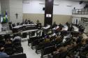 Comandante Geral da PMPR e 16º Batalhão da PM são homenageados pela Câmara Municipal de Guarapuava, no Centro Sul do estado