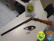 PM dos Campos Gerais apreende armas e localiza foragidos da justiça 