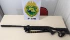 Durante abordagens distintas, no Sudoeste do Paraná, PM apreende uma carabina e duas pistolas com munições