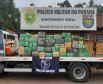 Mais de 1,3 tonelada de maconha é apreendida durante Operação Hórus, no Oeste do Paraná