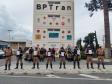 Policiais militares do BPTran são homenageados pelo profissionalismo aplicado no atendimento de ocorrência de tráfico na Capital