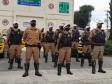 Policiais militares do BPTran são homenageados pelo profissionalismo aplicado no atendimento de ocorrência de tráfico na Capital
