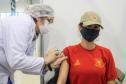 Quase 90% do efetivo da Polícia Militar já recebeu a primeira dose da vacina contra o coronavírus