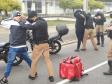 Cadetes da PM tem instrução prática sobre policiamento de trânsito urbano em Curitiba