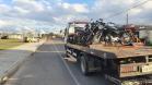 PM faz operação de trânsito e apreende 25 motocicletas no Parque Linear em Colombo (PR)