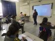 Compositor da melodia do hino da PMPR visita o 2º Colégio da Polícia Militar em Londrina, no Norte do estado