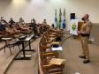 Em Cornélio Procópio, Comandante-Geral da PM conversa com oficiais sobre planejamento e estrutura
