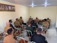 Efetivo da sede do 18º Batalhão conversa com o Comandante-Geral em Cornélio Procópio