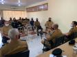 Efetivo da sede do 18º Batalhão conversa com o Comandante-Geral em Cornélio Procópio