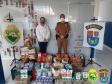 Batalhão da PM de Apucarana arrecada mais de 420 quilos de alimentos para Campanha Vacina Solidária