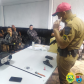 Policiais militares do Canil do BPRv ministram instrução durante curso para policiais do Rio de Janeiro