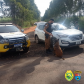 Policiais rodoviários apreendem veículo preparado para transporte de ilícitos e rádio comunicador em Santo Inácio, no Noroeste do estado
