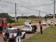 PM prende dois foragidos da justiça e aplica autos de infração de trânsito durante a operação Polígono, em Fazenda Rio Grande,na RMC 