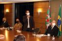 Alto Comando da PM se reúne com Associação Comercial do Paraná e com representantes dos Consegs