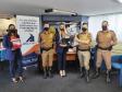 BPTran faz sorteio de cesta de ferramentas para pais policiais militares da unidade