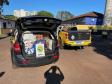 Carro carregado com cigarros e inseticidas contrabandeados é apreendido pelo BPRv em Cascavel