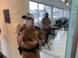 BPTran parabeniza militares estaduais e resgata histórico da unidade com painel de fotografias