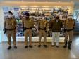 BPTran parabeniza militares estaduais e resgata histórico da unidade com painel de fotografias