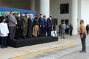 Pira do Fogo Simbólico da Pátria é acendida durante cerimônia de abertura da Semana da Pátria em Curitiba