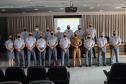 Polícia Militar do Paraná recebe comitiva do Curso de Aperfeiçoamento de Oficiais (CAO) da Polícia Militar de São Paulo (PMESP)