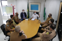 Comandante-Geral visita secretário da Administração e Previdência em Curitiba (PR)