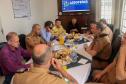 Alto-Comando da PMPR faz visita de cortesia à Presidente da ASSOFEPAR