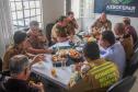 Alto-Comando da PMPR faz visita de cortesia à Presidente da ASSOFEPAR