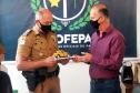 Alto-Comando da PMPR faz visita de cortesia à Presidente da ASSOFEPAR