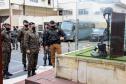 Comando da Artilharia Divisionária da 5ª Divisão de Exército faz visita de inspeção ao Quartel do Comando-Geral da PM 