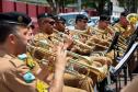 Banda de Música da PM faz apresentação especial para as crianças do Hospital Pequeno Príncipe