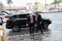Alto Comando da Polícia Militar recebe visita de cortesia do Presidente da ALEP