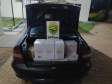 BPFRON prende homem com um Mandado de Prisão em aberto e apreenderam 150 garrafas de vinho contrabandeados no Oeste do estado 