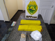 BPFRON apreende mais de 600 gramas de cocaína e 2,5 mil pacotes de cigarros no Oeste do estado