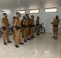 Futuros oficiais da PM fazem estágio operacional no Litoral