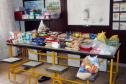 Polícia Militar doa alimentos para alunos de projeto social em Guaratuba