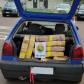 Carro com mais de 100 quilos de maconha é apreendido pela PM no Oeste do Estado