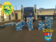 Em Jardim Alegre (PR), Polícia Militar apreende mais de 23 mil maços de cigarros contrabandeados e encaminha suspeito por contrabando