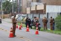 Operação da PM reforça policiamento em alguns bairros de Curitiba