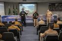 Trabalho de segurança do Porto de Paranaguá pauta aula prática do Curso Superior da PMPR
