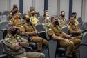 Trabalho de segurança do Porto de Paranaguá pauta aula prática do Curso Superior da PMPR