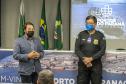 Trabalho de segurança do Porto de Paranaguá pauta aula prática do Curso Superior da PMPR