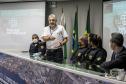 Trabalho de segurança do Porto de Paranaguá pauta aula prática do Curso Superior da PMPR